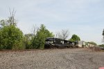 NS 4912 leading train 29G west at Thompsontown PA